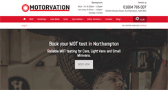 Desktop Screenshot of motorvation-ltd.co.uk